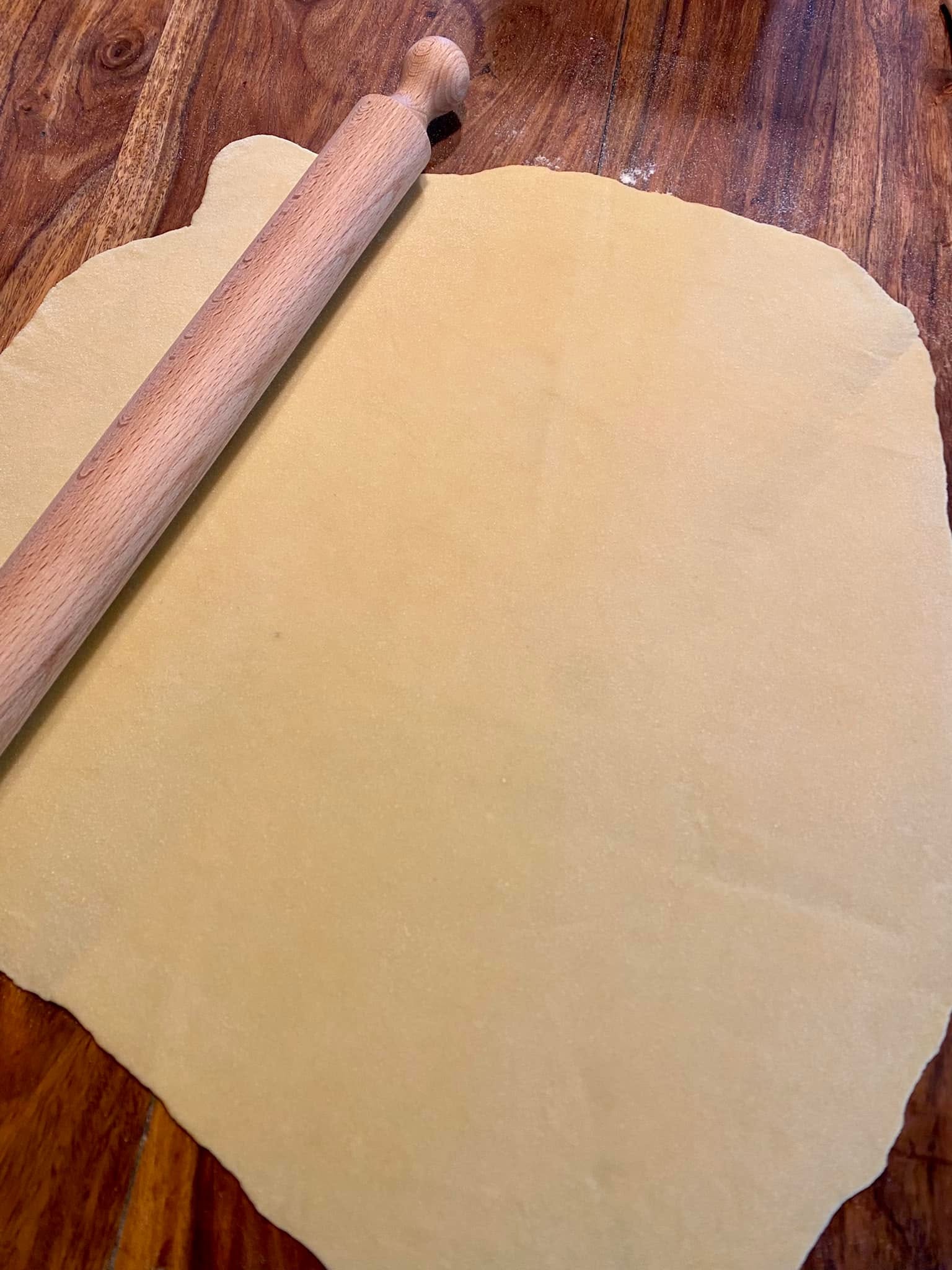 sfoglia ausrollen mit mattarello